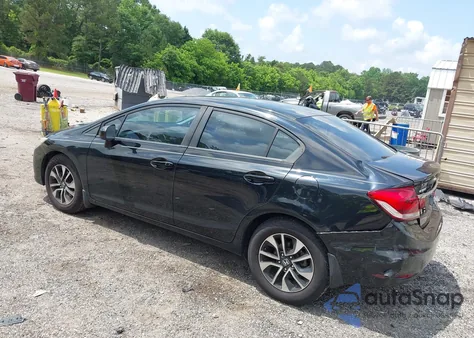 2014 Honda Civic Ex из США, поврежденный, VIN 19XFB2F88EE082880